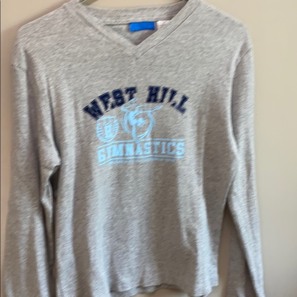 Gymnastics long sleeve shirt size medium.